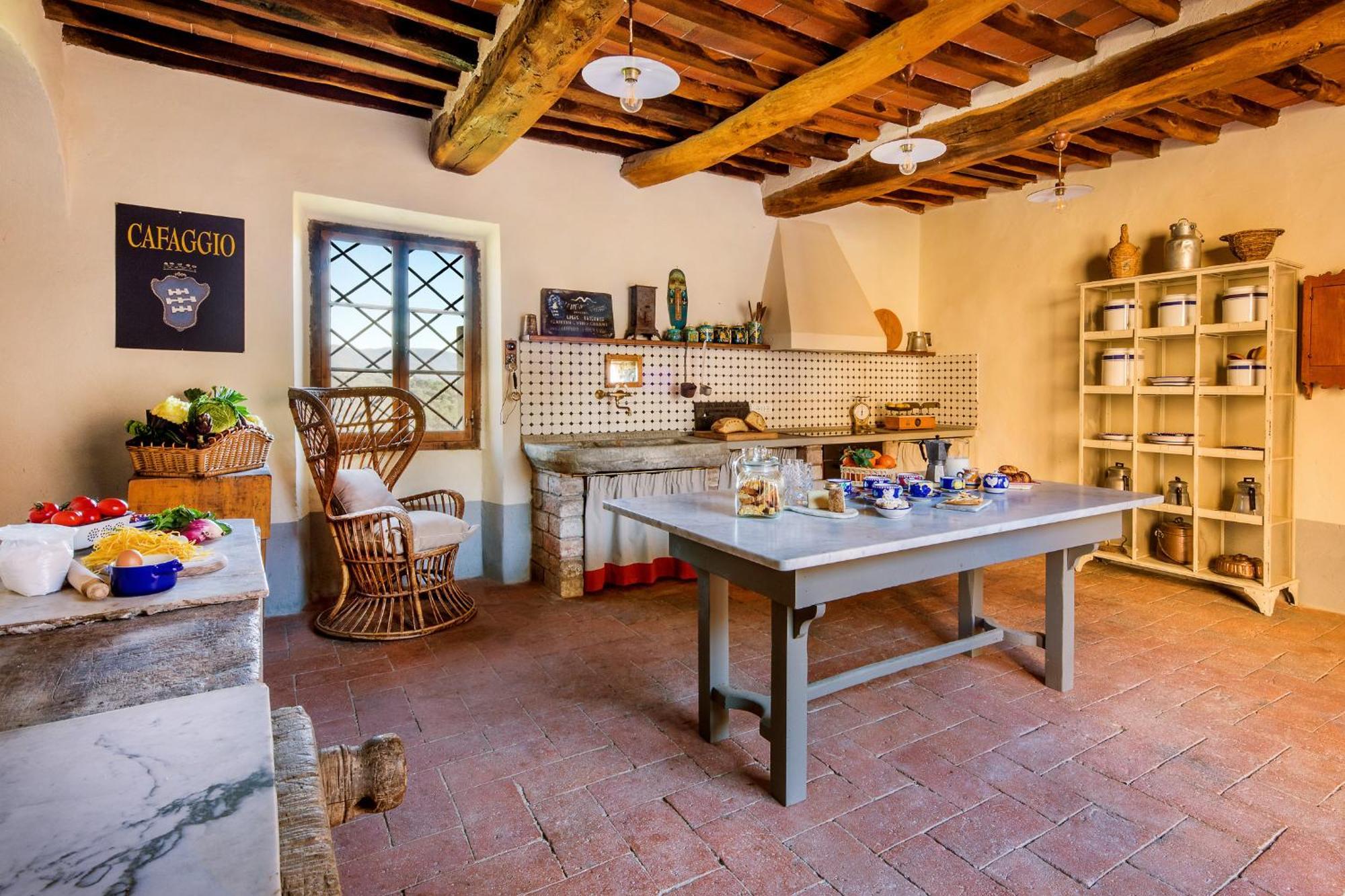 Castello Di Cafaggio Villa Impruneta Eksteriør billede